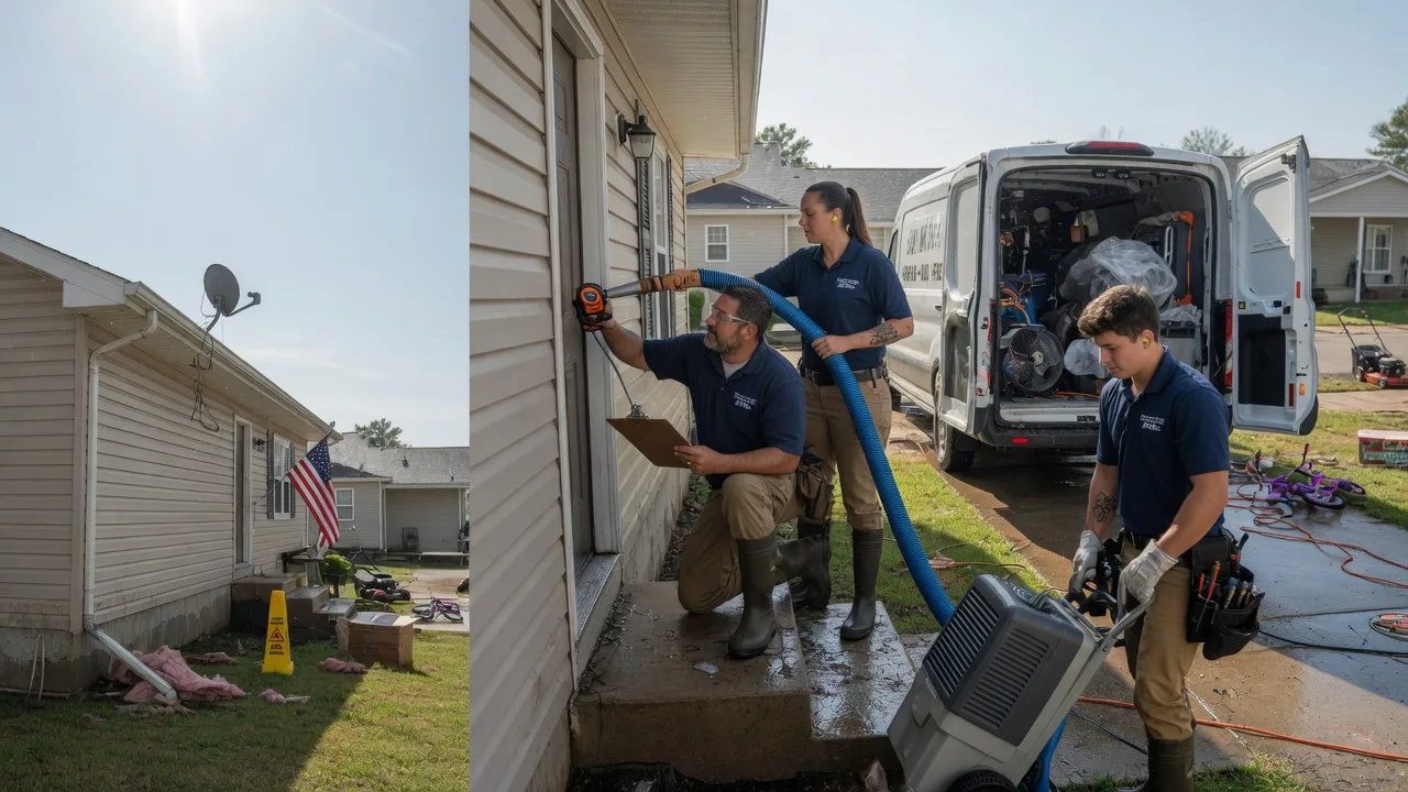 Ceiling Water Damage Restoration in Mcbain, MI near me
